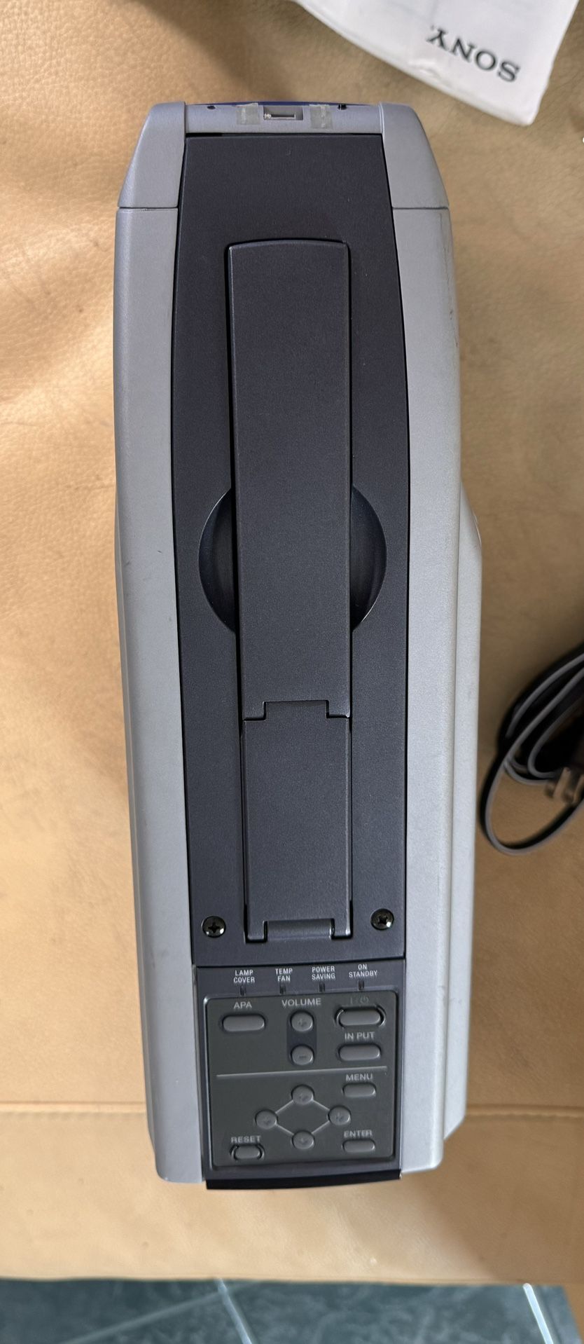 Sony X GA VPL-PXI Portable LCD Projector Comes With Remote And Cords Used Good Condition.