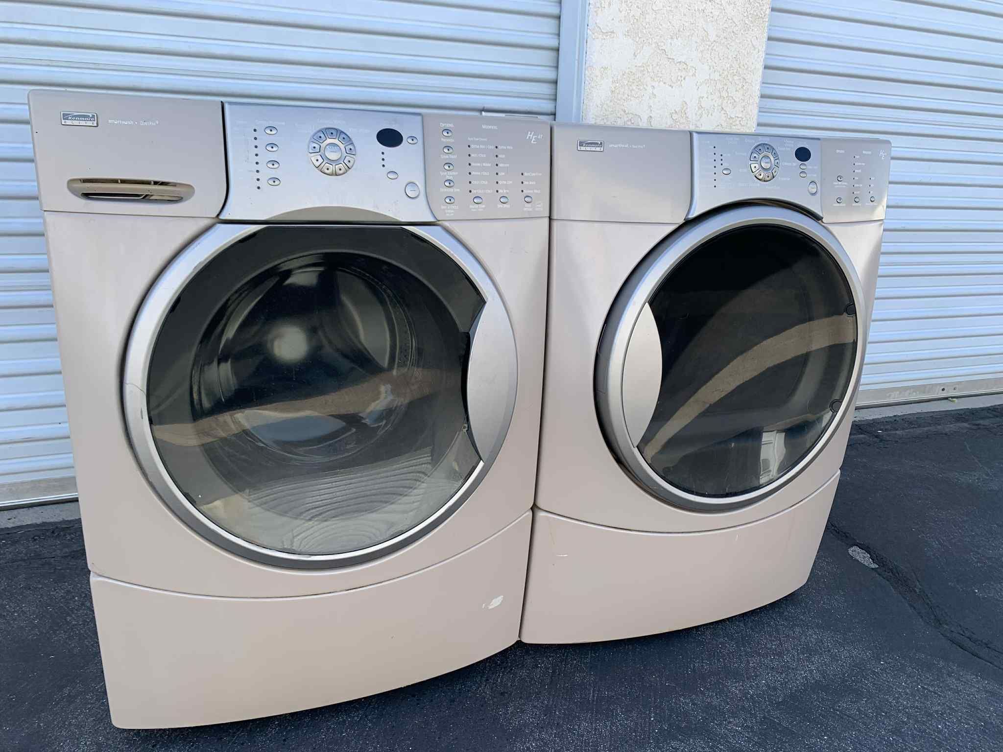 Kenmore elite Washer And Gas Dryer