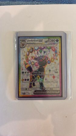 Pokemon UMBREON EX 176 BLACK STAR PROMO PREMIUM FIGURE COLLECTION POKEMON