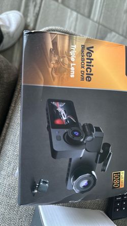 Vehicle BlackBox DVR Triple Lens Dash Cam