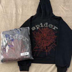 Sp5der Hoodie, Size M