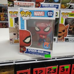 Funko Pop Spiderman PX Previews Exclusive Japanese TV Series Version