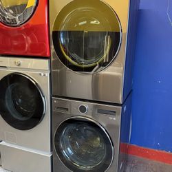 LG Set Washer And Dryer Gas 