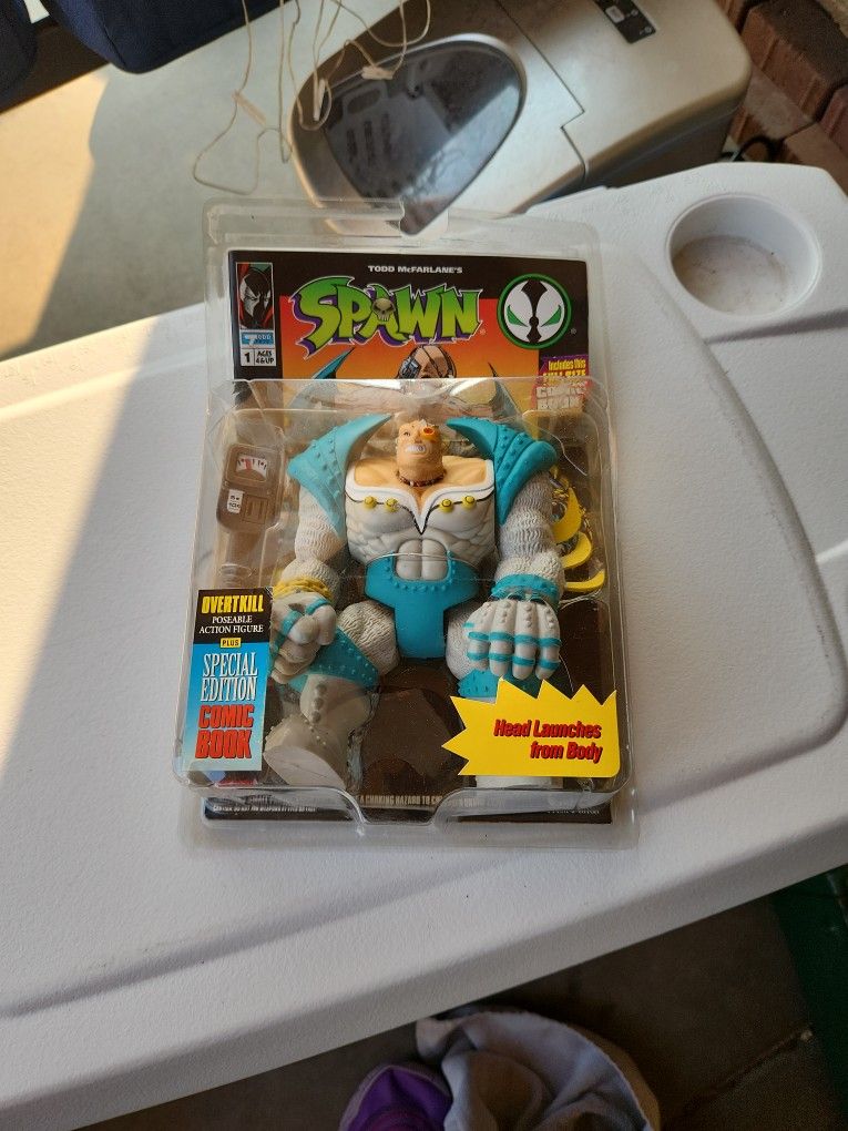 Todd Toys McFarlane Overtkill miop Spawn Line