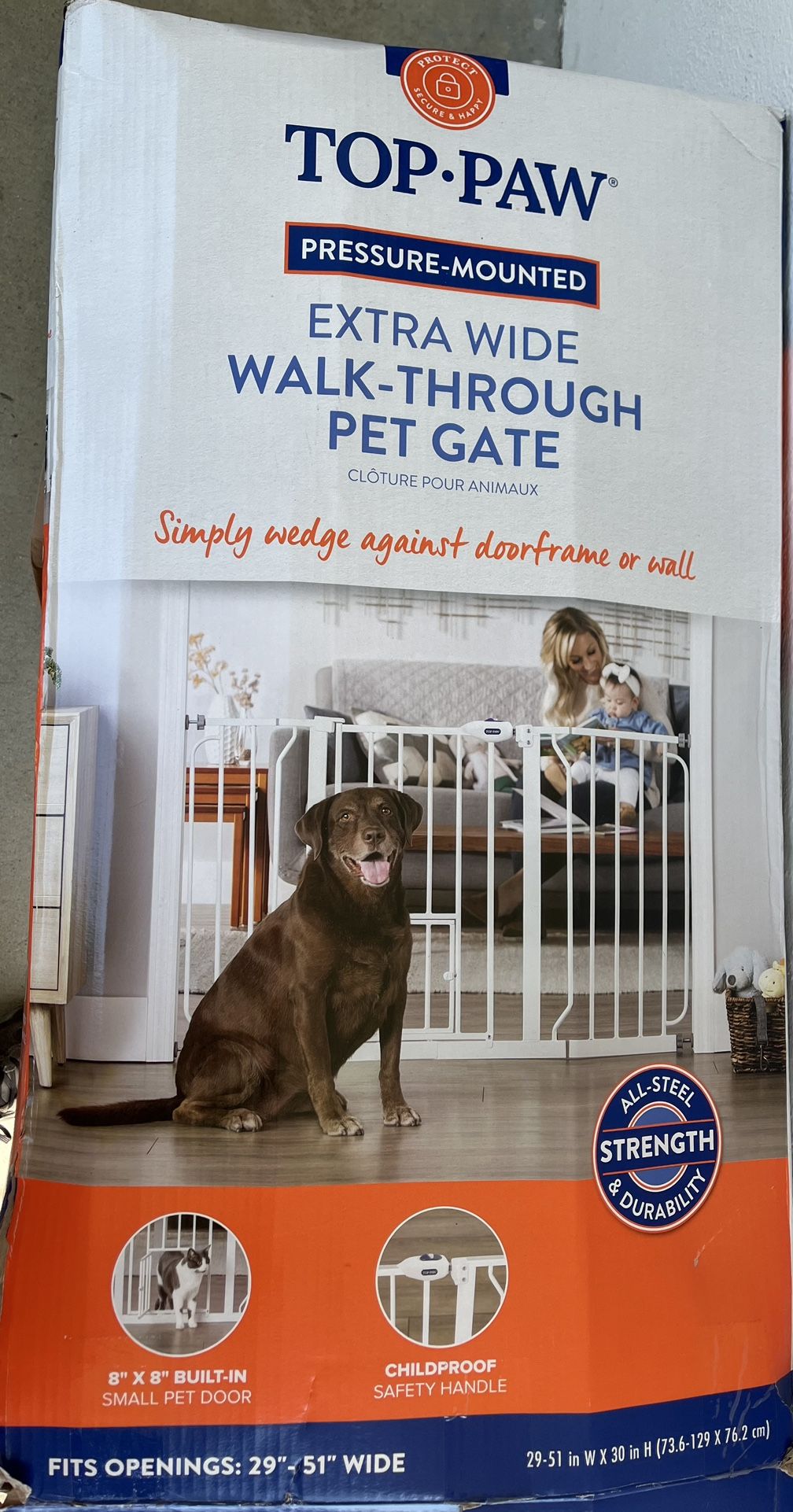 TOP PAW PET GATE
