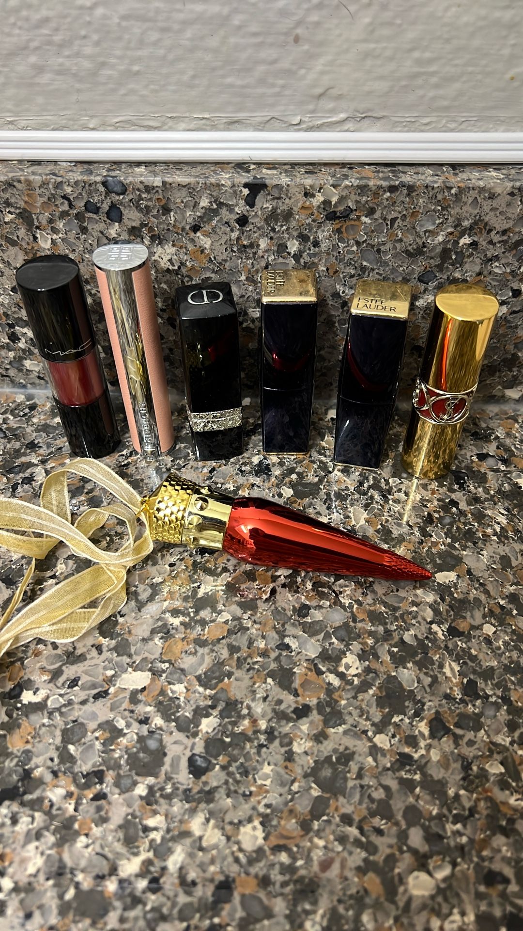 Christian Louboutin /YSL/Dior/Estee Lauder/Mac/Jivenchy/Lipsticks