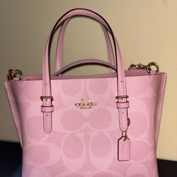 Pink Mollie Tote Bag