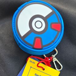 Pokemon X Target Poké Ball Bag Charm Blue 