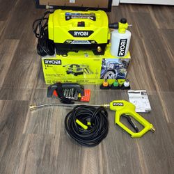 RYOBI 1200 PSI 1.8 GPM Cold Water Automotive High Flow Electric Pressure Washer Kit