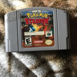 Pokémon stadium for Nintendo 64