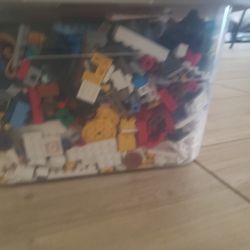 Box Of Assorted Legos