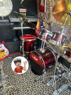 🔥 BEST OFFER! Drum Set Adult Pro complete drums
