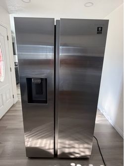 Free double door fridge