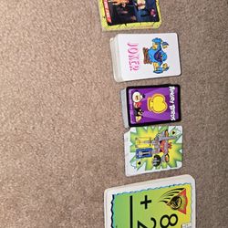 Some Old Cards And Pokémon Dice