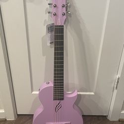 Enya Nova Go Carbon Fiber Acoustic Guitar 1/2 Size - Purple