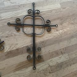 Wrought Iron Cross