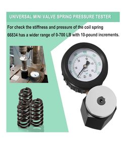 66835 Universal Mini Valve Spring Tester 0-300 psi and 0-20 kg/cm2