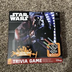Star Wars trivia game (new) Unopened, & Star Wars Top Trump Card Game 