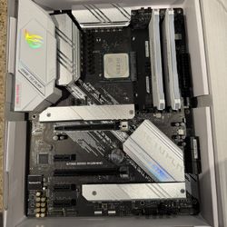 Motherboard: ROG B550-A|DDR4|WIFI 6  CPU: Ryzen 7 5700X  RAM: Corsair DDR4 16 GB