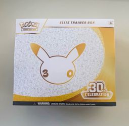Pokemon 30th anniversary ETB elite trainer box