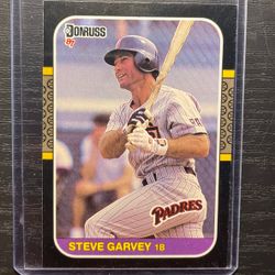 1987 Donruss Steve Garvey Baseball Card #81