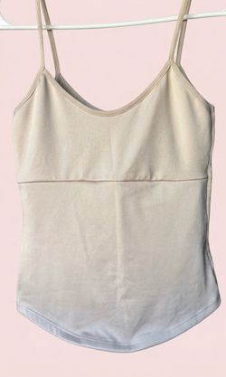 Nude Spaghetti Strap Camisole Tank Top