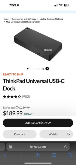Lenovo Docking Station