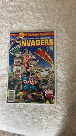 The Invaders comic books