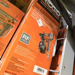 $180 each Ridgid 1-3/4 in. Roofing Coll Nailer 
