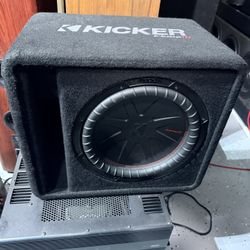 Clean Kicker Comp R 12 In Kicker Ported Box 
