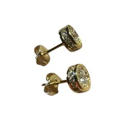 ESSIE ODILA 18K Gold Studs Earrings