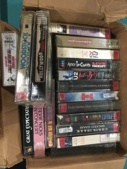 Old vhs concert