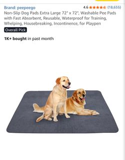 Washable Puppy Training & Welping Pad