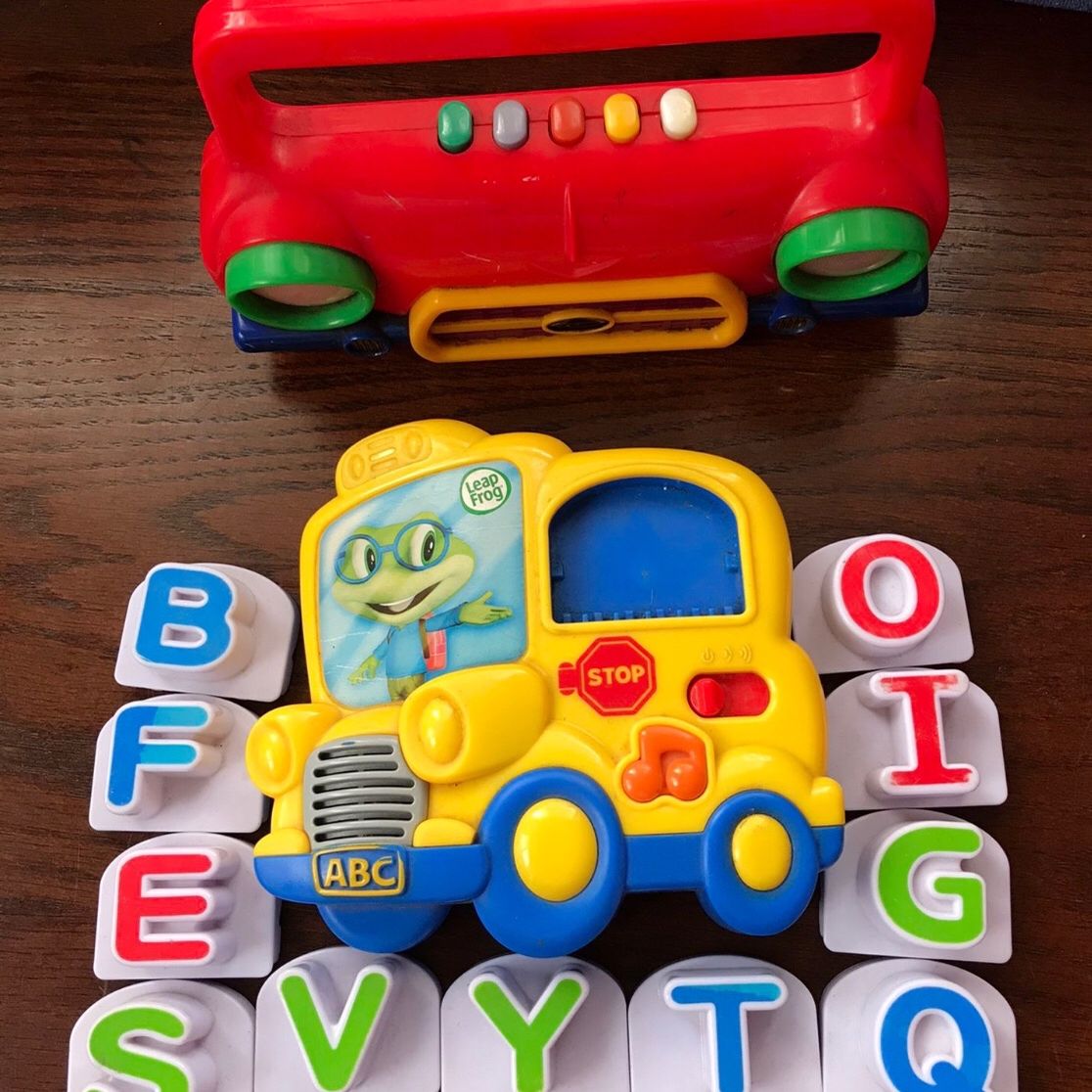 leapfrog abc school bus