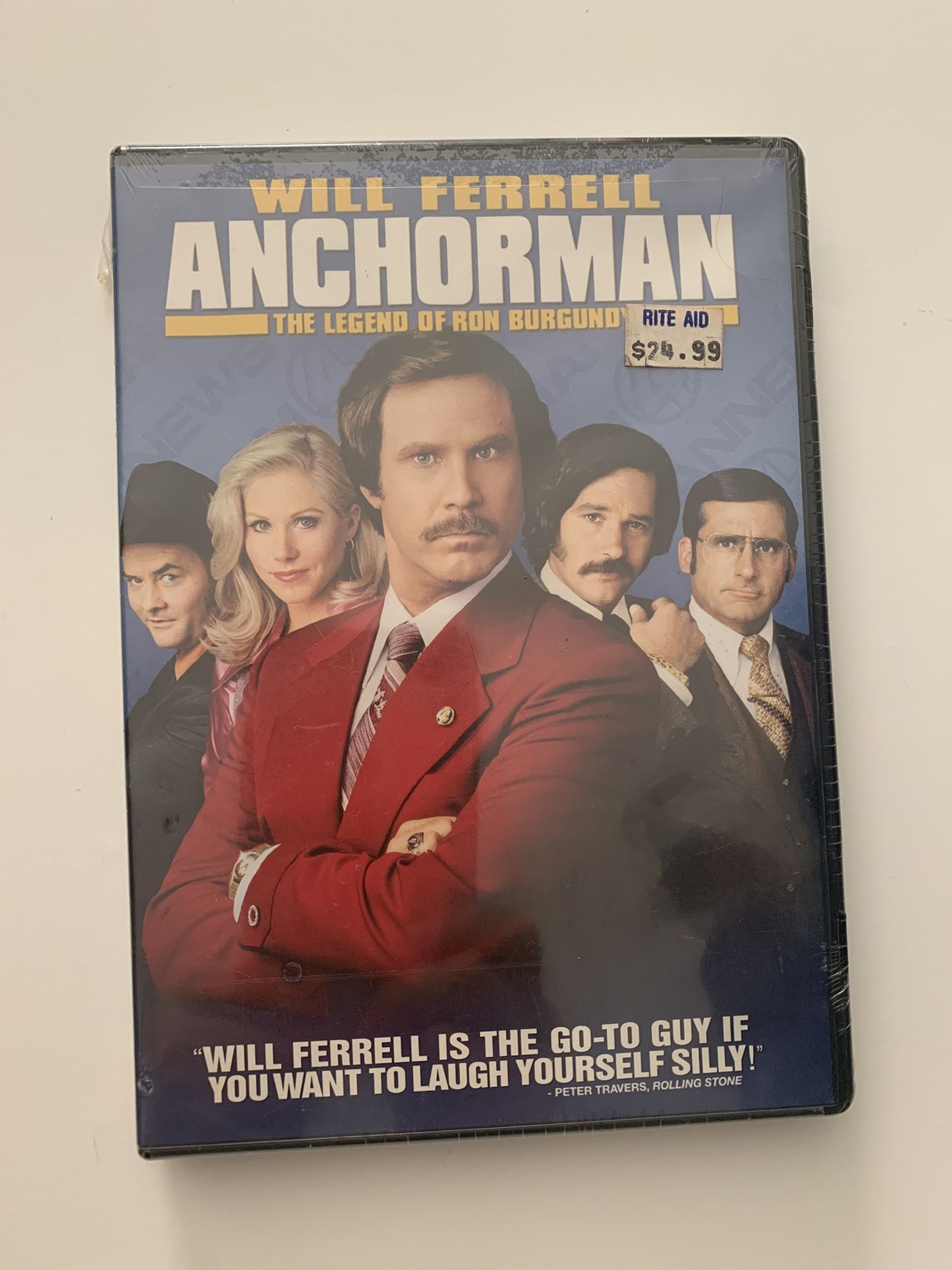 Anchorman DVD Sealed Will Ferrell The Legend Of Ron Burgundy Bonus Features New