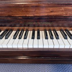 Upright piano For Free  (Kobler & Campbell)