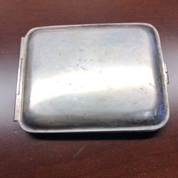 Real Silver Cigarette Card Case