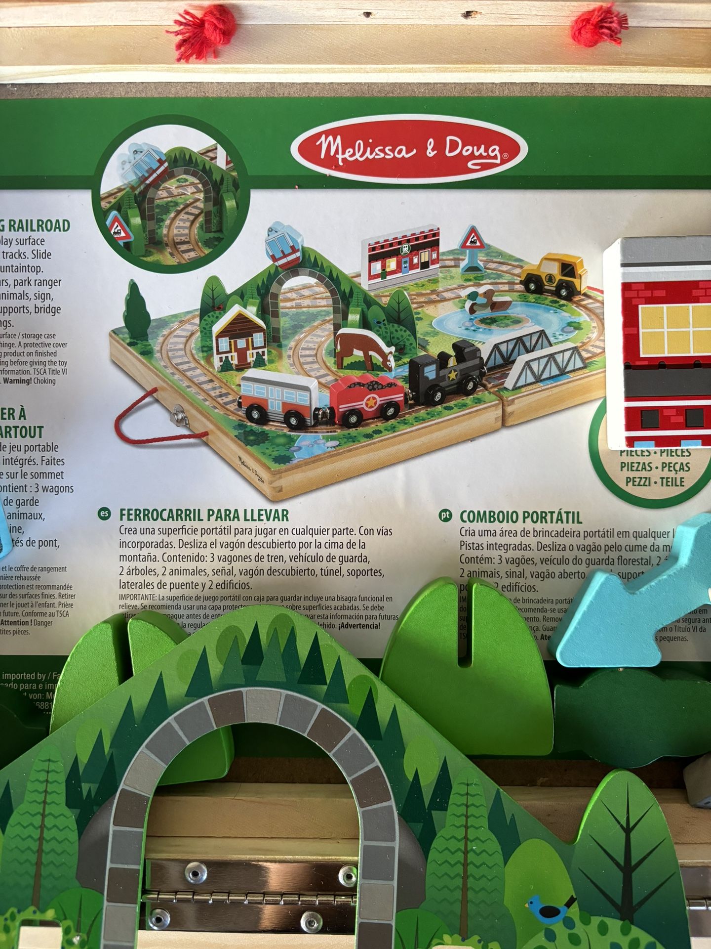 Melissa And Doug Railroad Toy