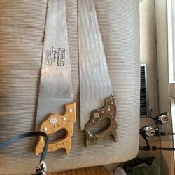Two Nice Hand Saws
