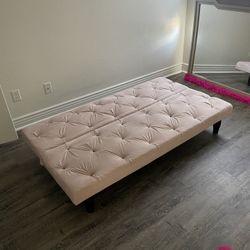 Pink Sofa/bed 