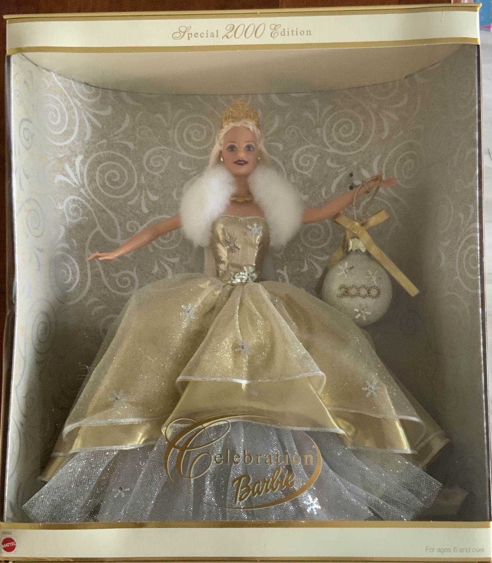 Special 2000 limited Edition Celebration Barbie from Mattel. Never Opened 
