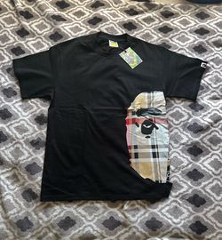 Bape x Burberry Big ape head tee