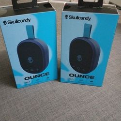 Set Of Two Skullcandy Ounce Bluetooth Speakers