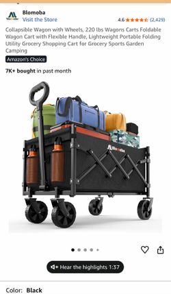 Small folding wagon new $35