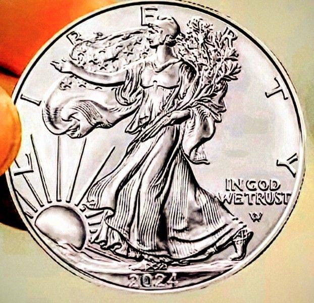 2024 BU Uncirulated Silver Eagle