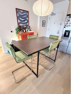 Kitchen table 5x3 with chairs