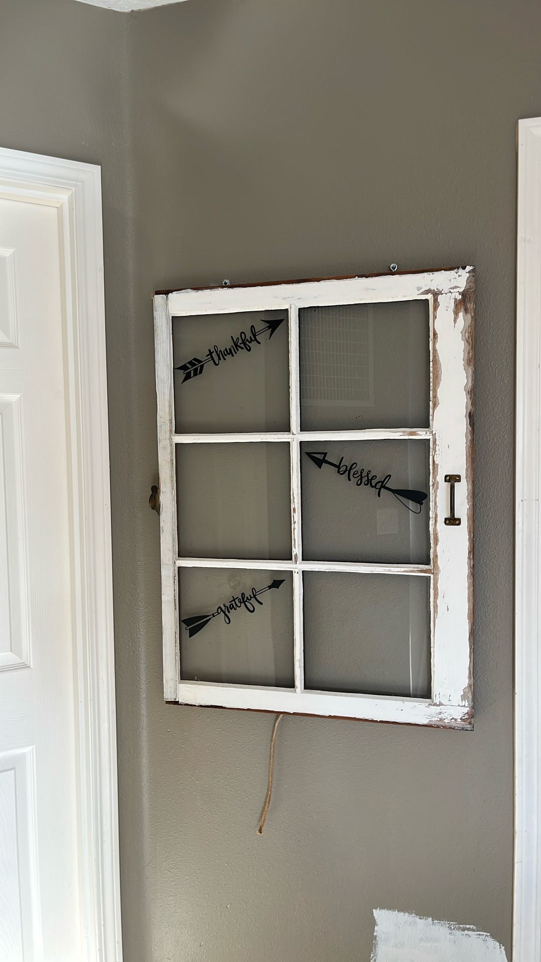 Vintage Decorative Widow Wall Hanging