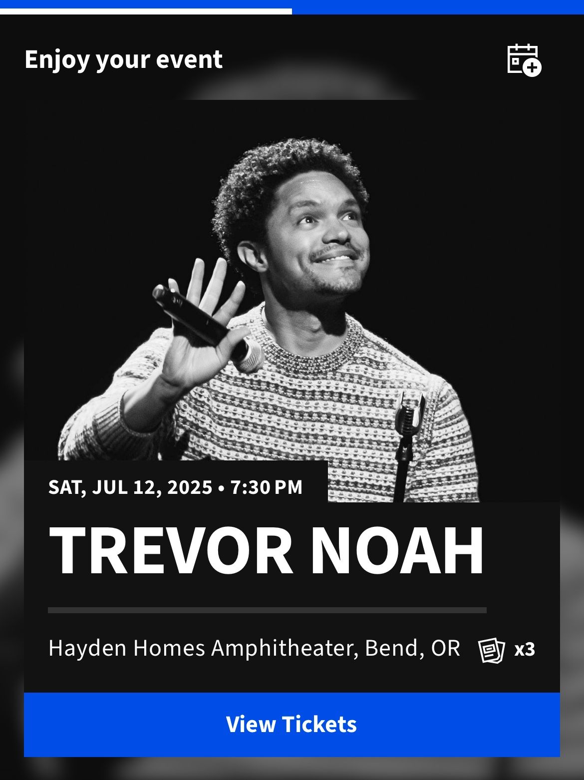 Trevor Noah Tickets