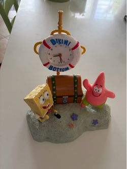 Sponge Bob Alarm Clock.