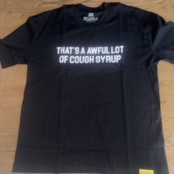 awful lot of cough syrup tees and bape tees 